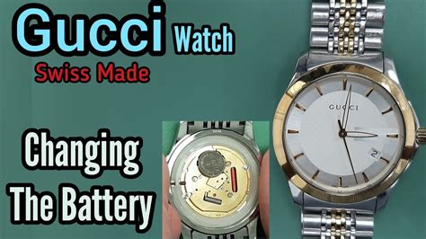 gucci watch 11 12 battery|Gucci watch battery chart.